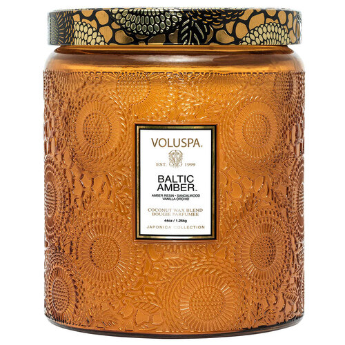Voluspa Luxe Jar Candle Baltic Amber