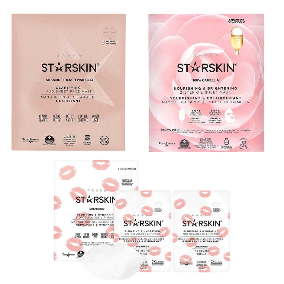Starskin Trio, Starskin Ansiktsmaske Hudpleie - Ansiktspleie - Ansiktsmaske