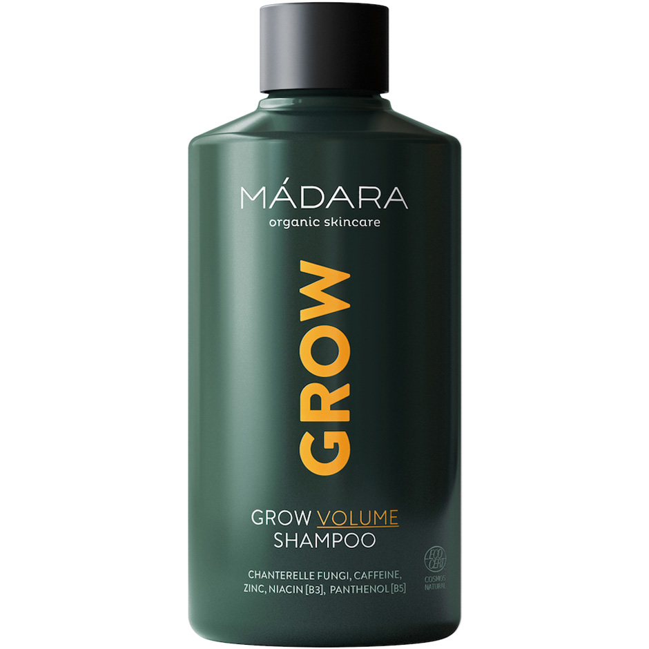 Grow Volume Shampoo, 250 ml MÀDARA Shampoo Hårpleie - Hårpleieprodukter - Shampoo