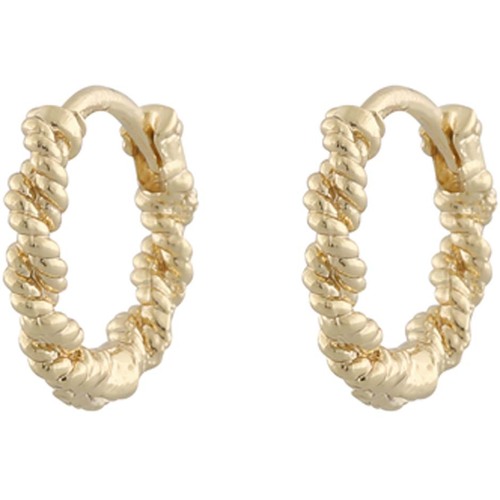 Snö of Sweden Exibit small ring ear plain gold