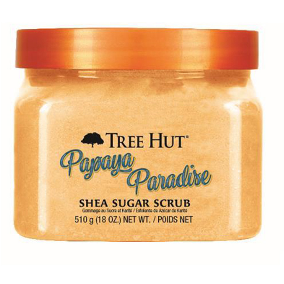 Shea Sugar Scrub Papaya Paradise, 510 g Tree Hut Body Scrub Hudpleie - Kroppspleie - Body Scrub