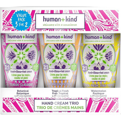 Human+Kind Hand Cream Trio