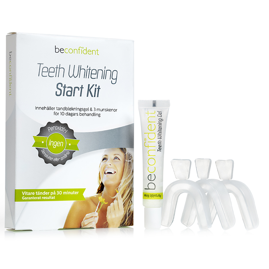 Teeth Whitening X1 Start Kit, 10 ml beconfiDent Dental Whitening Helse - Munnhygiene - Dental Whitening