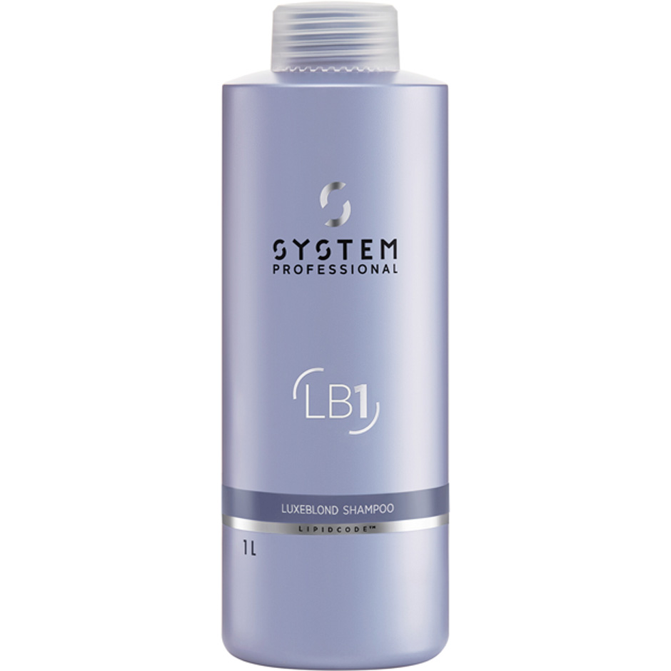 LuxeBlond Shampoo, 1000 ml System Professional Shampoo Hårpleie - Hårpleieprodukter - Shampoo