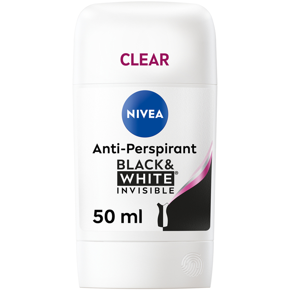 Black & White Anti-Perspirant Stick, 50 ml Nivea Damedeodorant Hudpleie - Deodorant - Damedeodorant