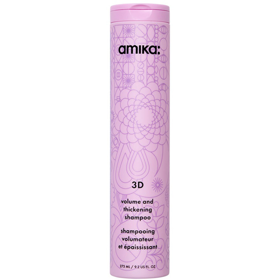 3D Volumizing and Thickening Shampoo, 275 ml Amika Shampoo