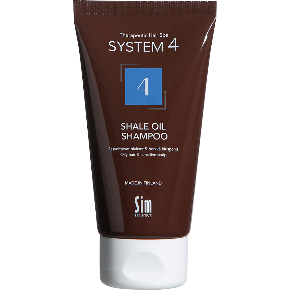 System 4 4 Shale Oil Shampoo, 75 ml SIM Sensitive Shampoo Hårpleie - Hårpleieprodukter - Shampoo