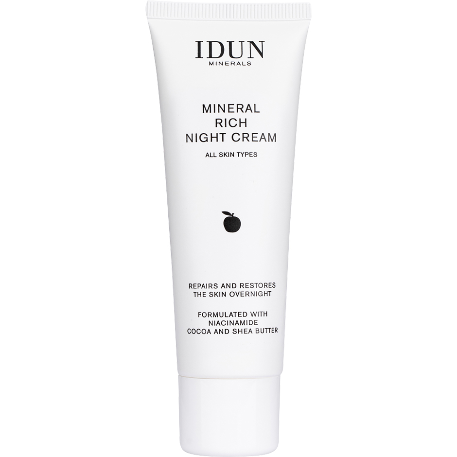 Night Cream, 50 ml IDUN Minerals Nattkrem Hudpleie - Ansiktspleie - Ansiktskrem - Nattkrem