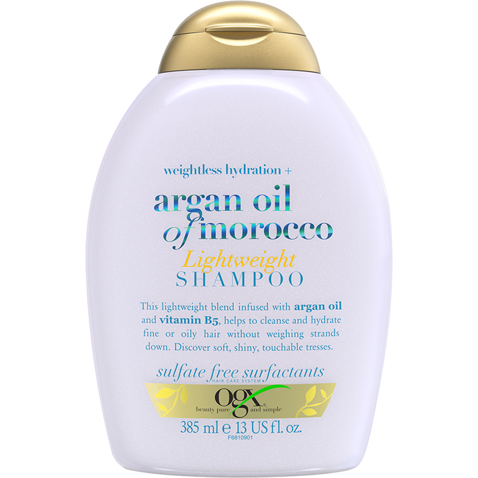 Argan Oil Lightweight Shampoo, 385 ml OGX Shampoo Hårpleie - Hårpleieprodukter - Shampoo