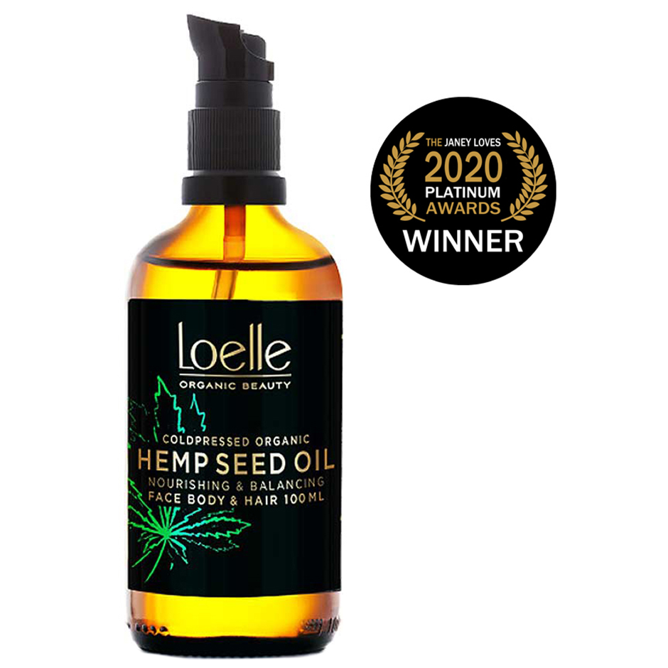 Hemp Seed Oil, 100 ml Loelle Ansiktsolje Hudpleie - Ansiktspleie - Ansiktsolje
