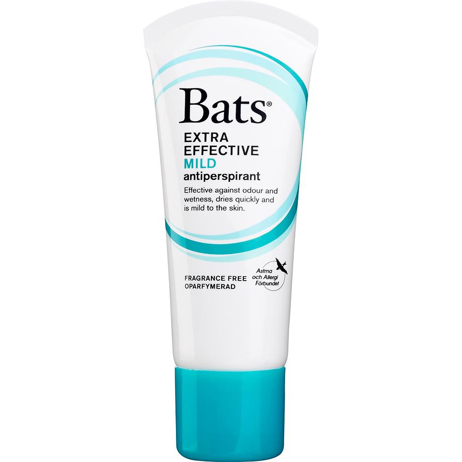 Extra Effective Mild Antiperspirant, 60 ml Bats Damedeodorant