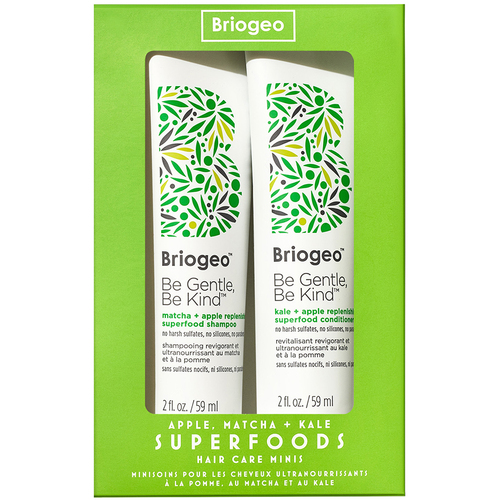 Briogeo Superfoods Apple, Matcha + Kale Hair Care Minis