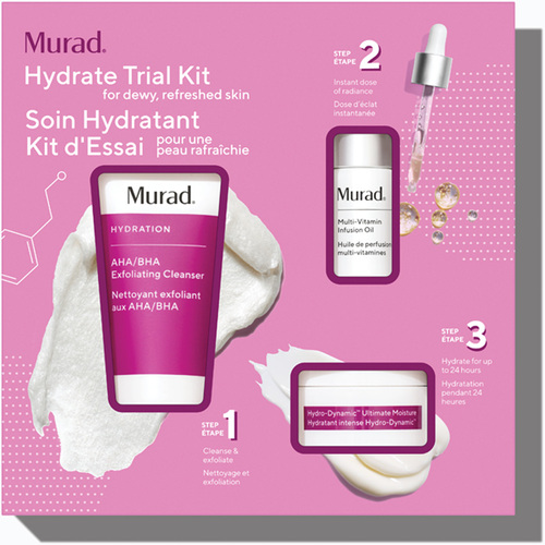 Murad Hydrate Trial Kit For Dewy &Refreshed Skin