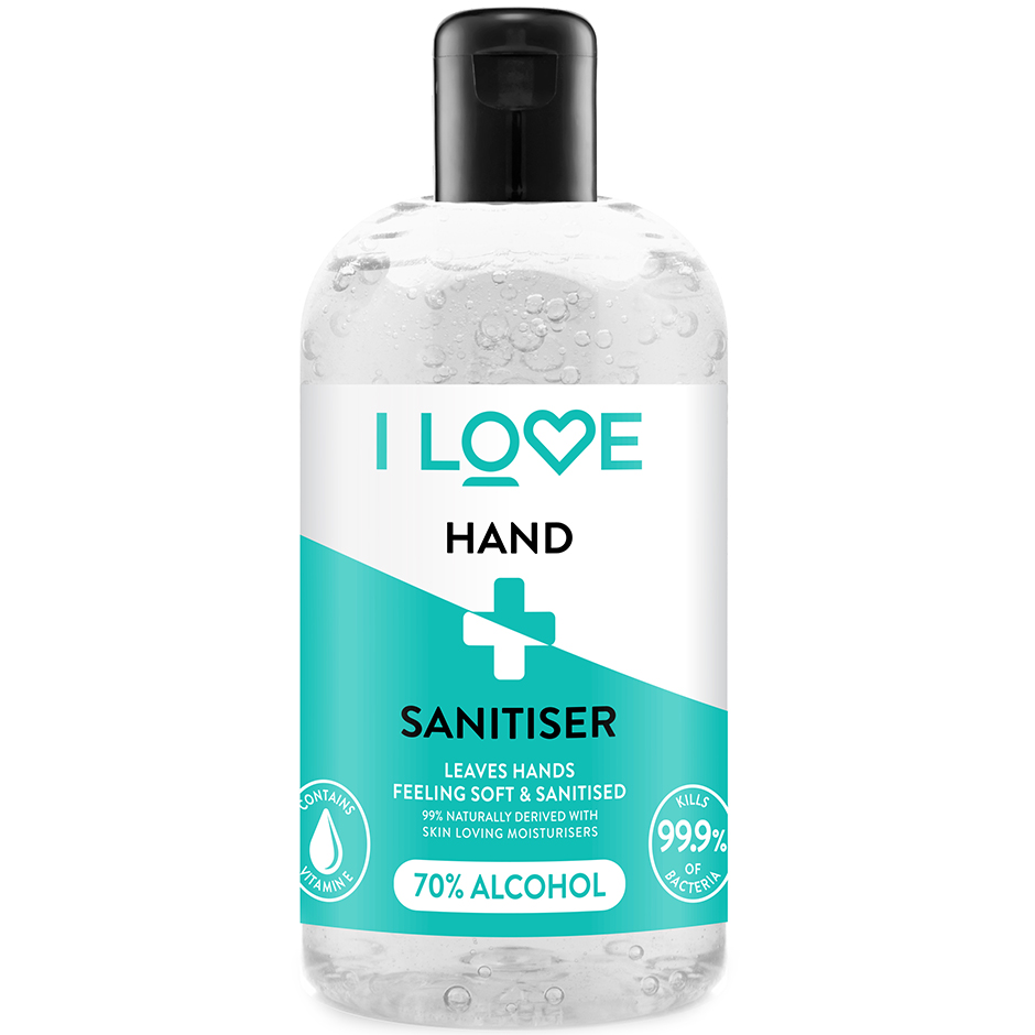 Hand Sanitiser, 500 ml I loveâ€¦ HÃ¥ndsÃ¥pe test