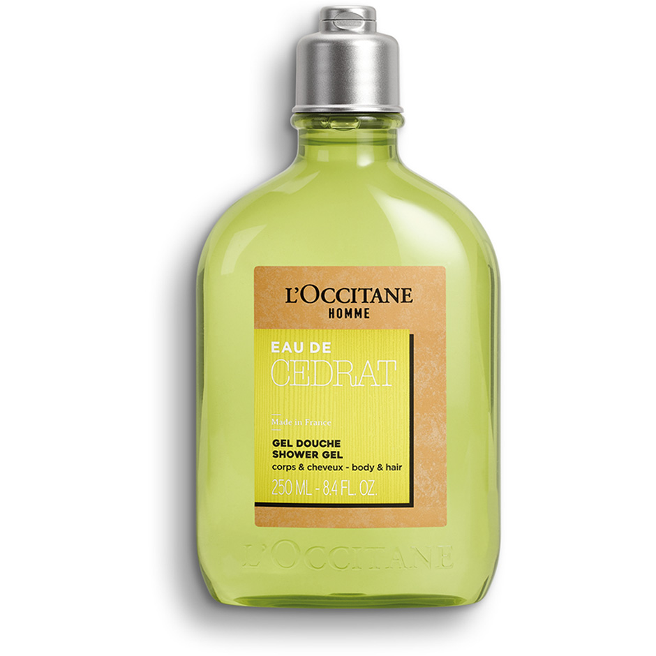 L'Occitane CEDRAT Shower Gel, 250 ml L'Occitane Dusj & Bad for menn Hudpleie - Hudpleie for menn - Kroppspleie for menn - Dusj & Bad for menn