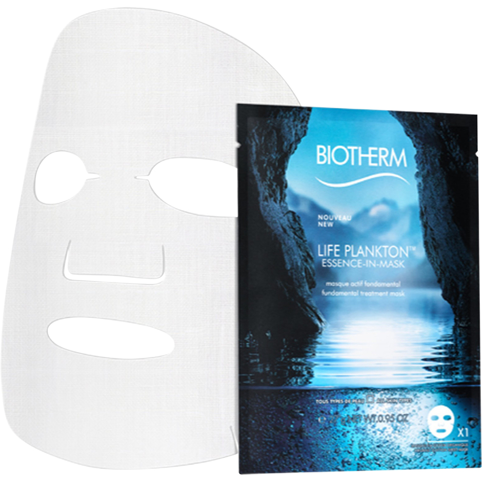 Biotherm Life Plankton Elixir Sheet Mask, Biotherm Sheet Masks Hudpleie - Ansiktspleie - Ansiktsmaske - Sheet Masks