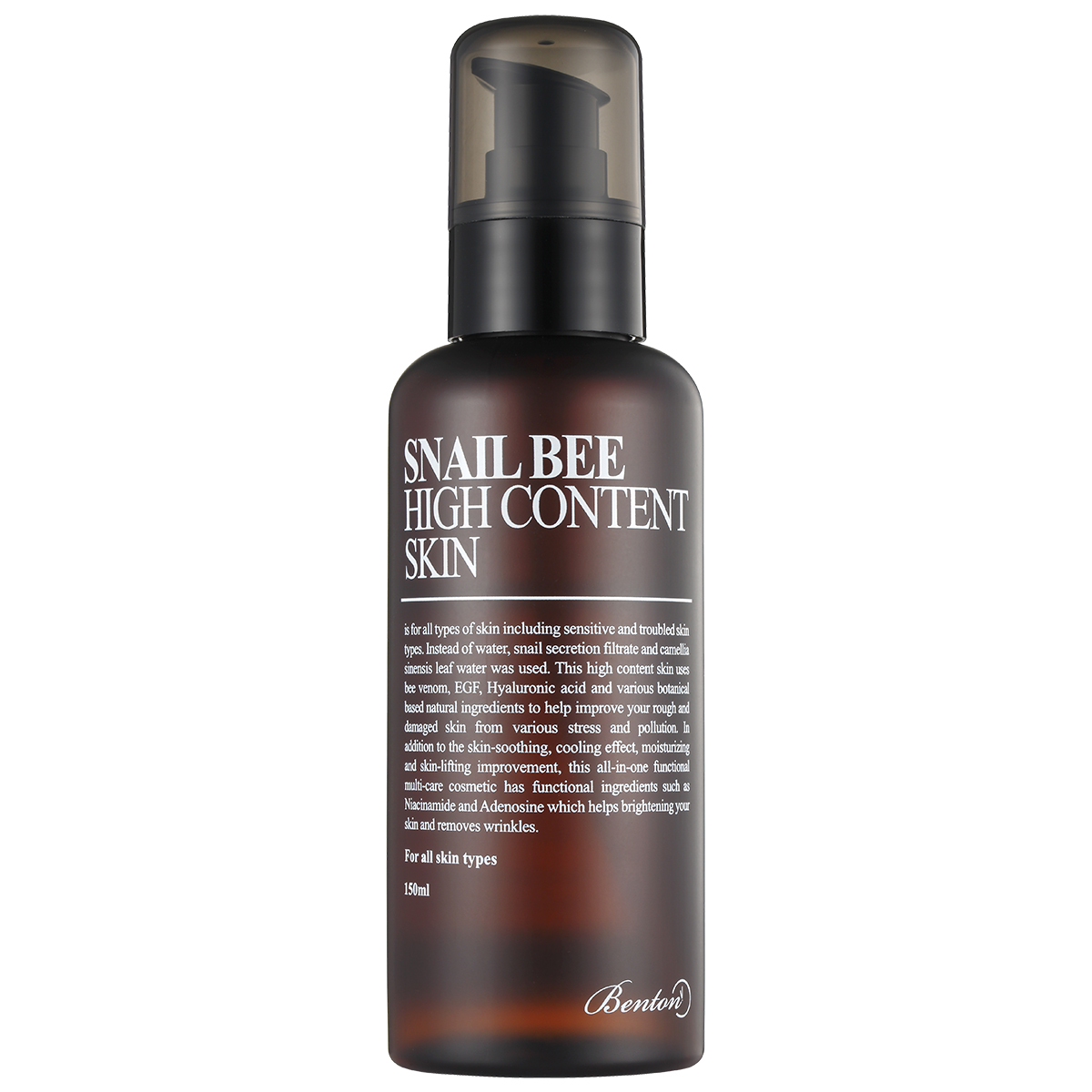 Snail Bee High Content Skin, 150 ml Benton K-Beauty Hudpleie - K-Beauty