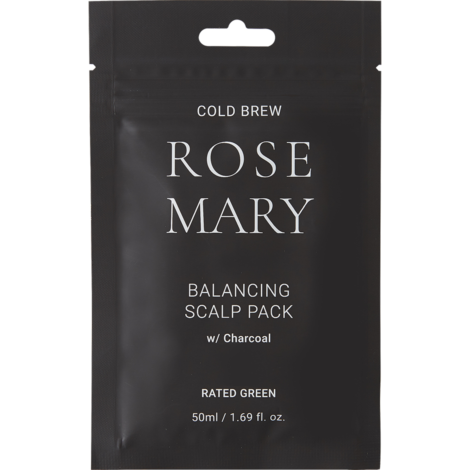 Cold Brew Rosemary Balancing Scalp Pack w/ Charcoal, 50 ml Rated Green Spesielle behov Hårpleie - Hårpleieprodukter - Spesielle behov