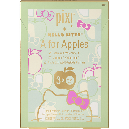 Pixi Pixi + Hello Kitty - A for Apples Sheet-Mask