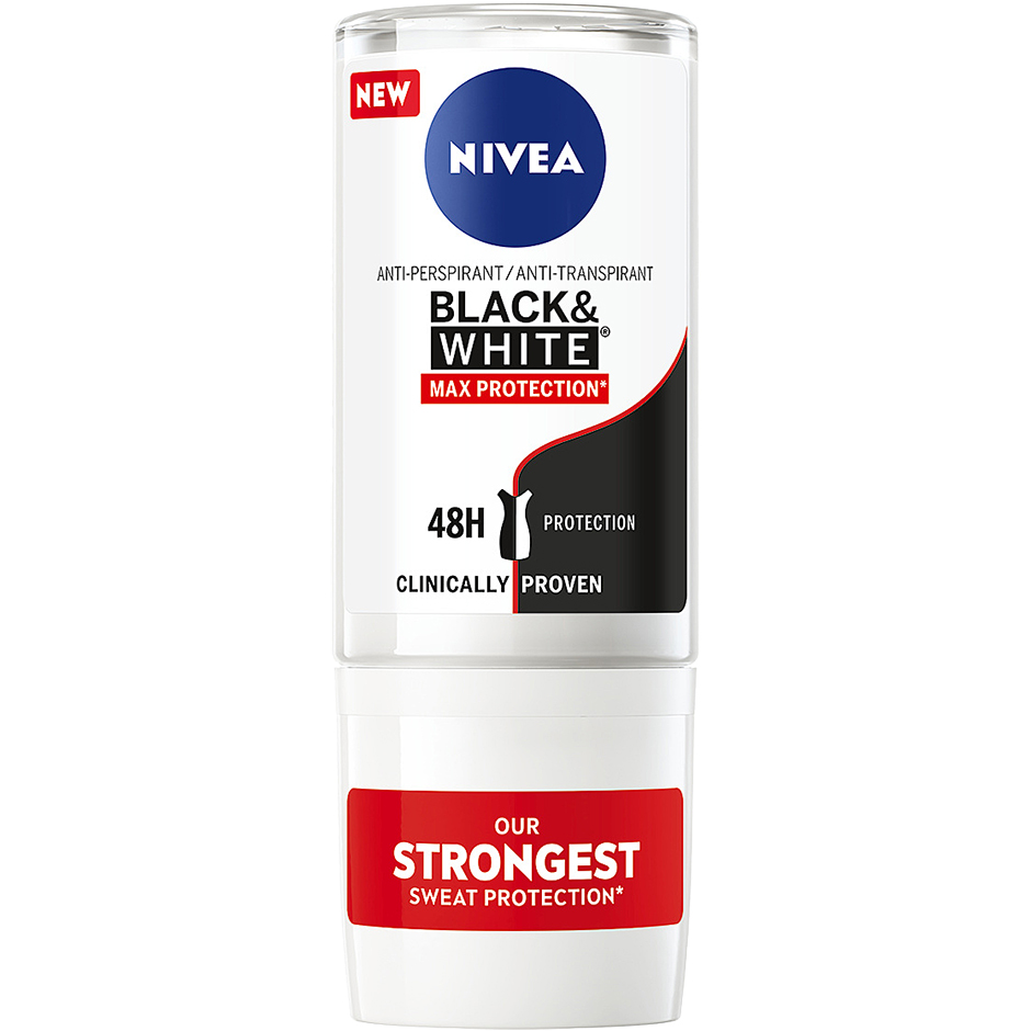 Black & White Max Protect Roll On, Nivea Damedeodorant Hudpleie - Deodorant - Damedeodorant