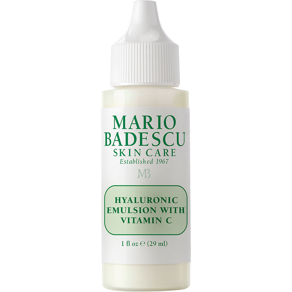 Mario Badescu Hyaluronic Emulsion with Vitamin C, 29 ml Mario Badescu Ansiktskrem for menn test