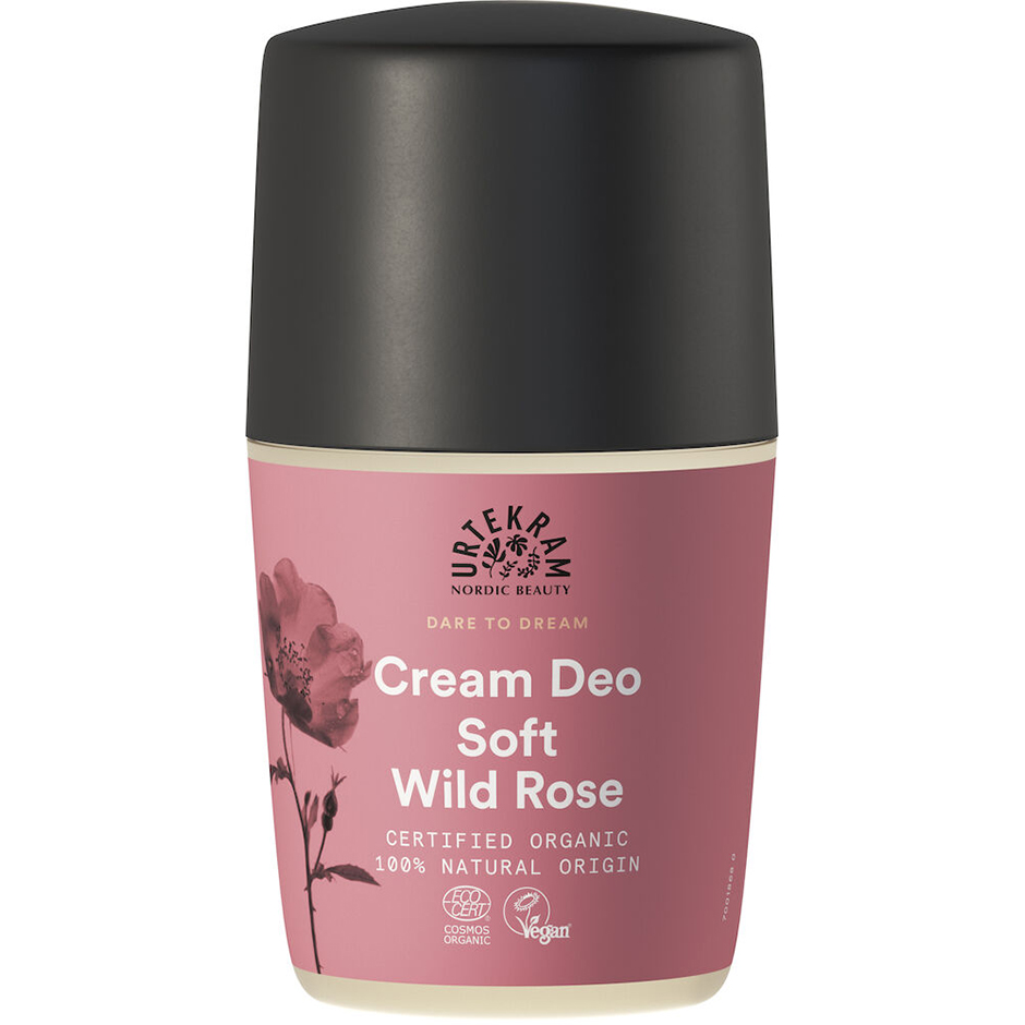 Soft Wild Rose Deo, 50 ml Urtekram Damedeodorant Hudpleie - Deodorant - Damedeodorant