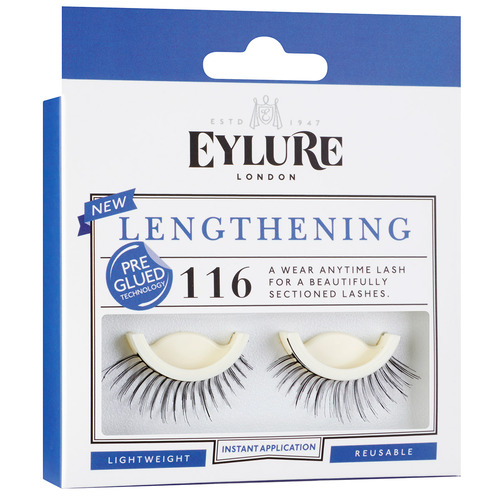 Eylure Lengthening Eyelashes Pre-Glued, 116