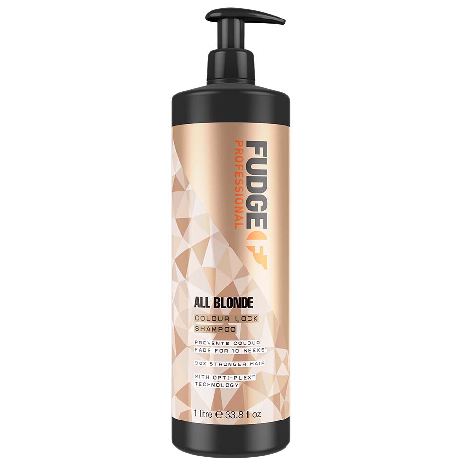 All Blonde Colour Lock Shampoo, 1000 ml Fudge Shampoo Hårpleie - Hårpleieprodukter - Shampoo