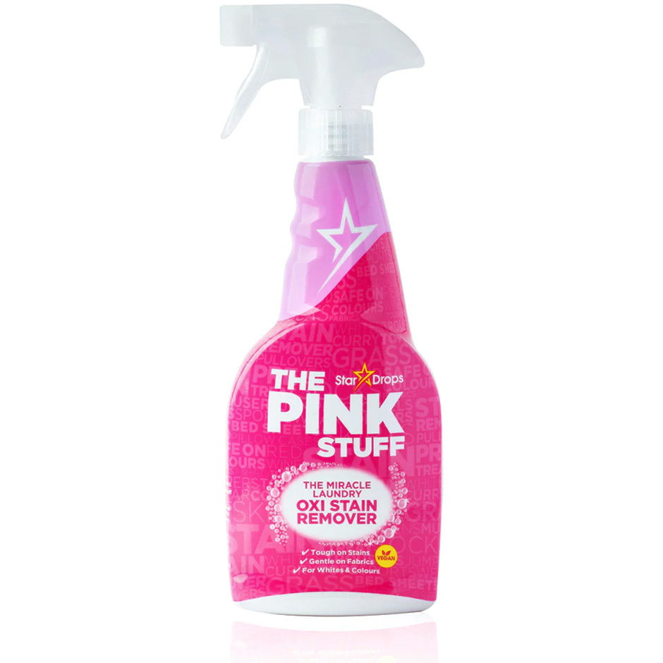The Pink Stuff Miracle Laundry Oxi Stain Remover Spray 500ml, 500 ml The Pink Stuff Vaskemiddel & Tøymykner Til Hjemmet - Rengjøring - Vaskemiddel & Tøymykner
