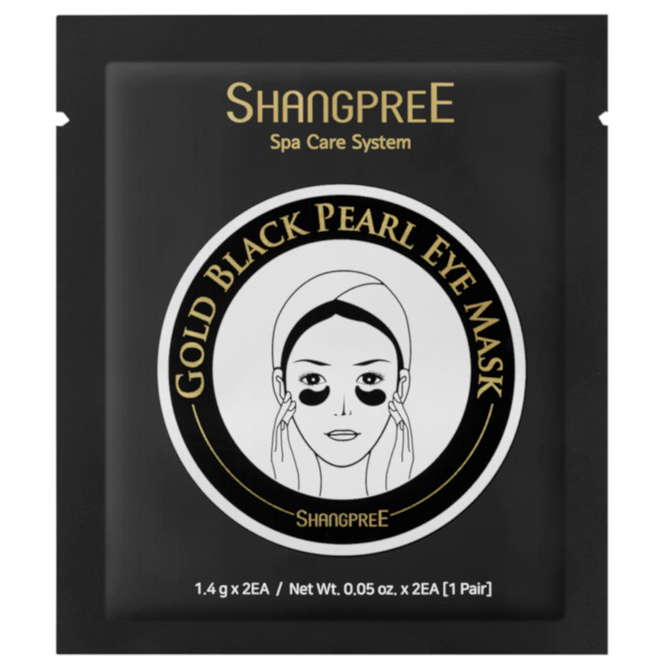 Gold Black Pearl Eye Mask, Shangpree Øyne Hudpleie - Ansiktspleie - Øyne