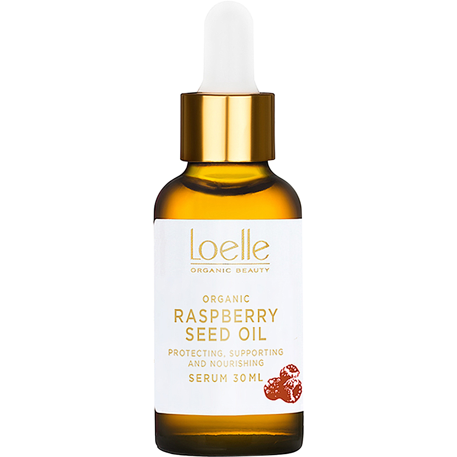 Raspberry Seed Oil Coldpressed & Organic, 30 ml Loelle Ansiktsolje Hudpleie - Ansiktspleie - Ansiktsolje