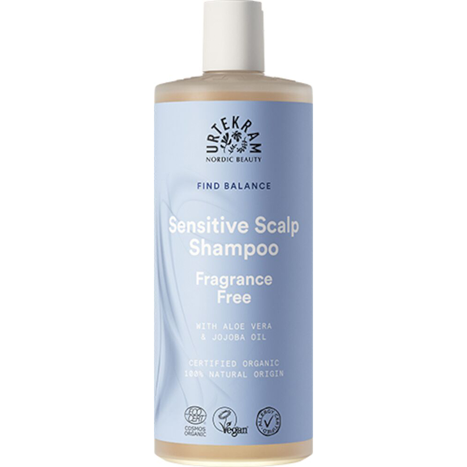 Sensitive Scalp Shampoo, 500 ml Urtekram Shampoo Hårpleie - Hårpleieprodukter - Shampoo