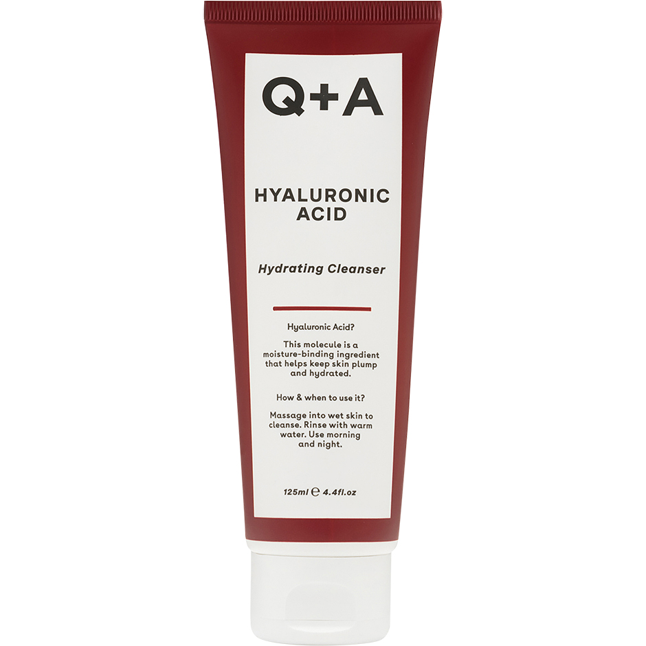 Hyaluronic Acid Gel Cleanser, 125 ml Q+A Ansiktsrengjøring Hudpleie - Ansiktspleie - Ansiktsrengjøring