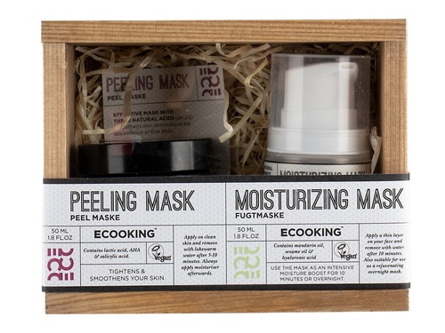 Ecooking Peeling Mask & Moisturizing Mask
