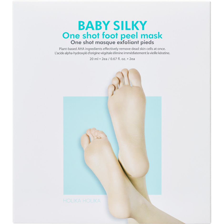 Baby Silky Foot One Shot Peeling, Holika Holika Fotbad & Fotskrubb