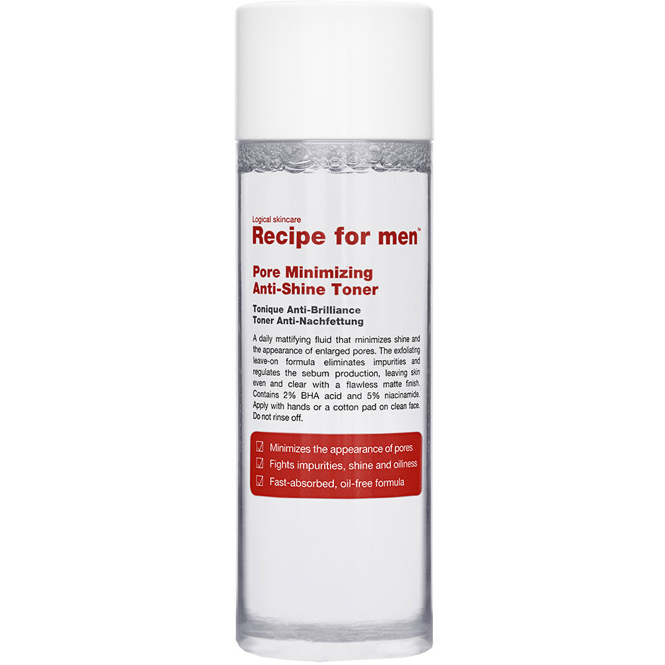 Pore Minimizing Anti-Shine Toner, 100 ml Recipe for men Mann Mann