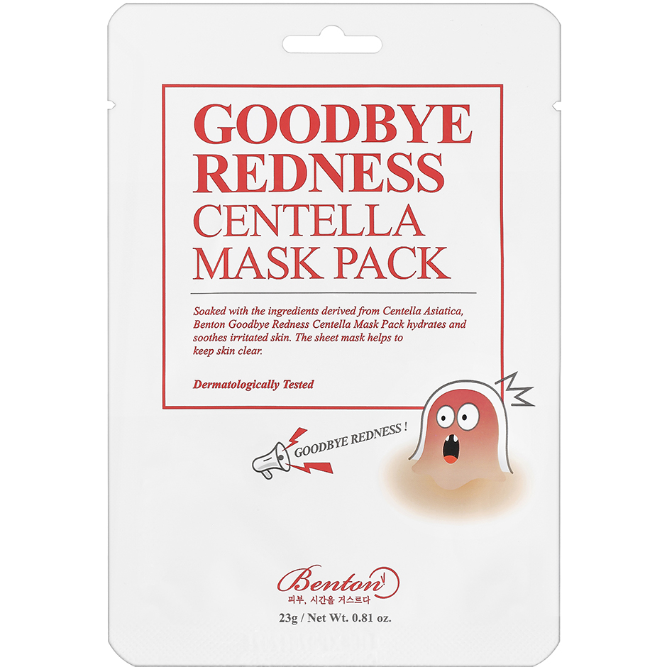 Bilde av Goodbye Redness Centella Mask, 23 Ml Benton Ansiktsmaske