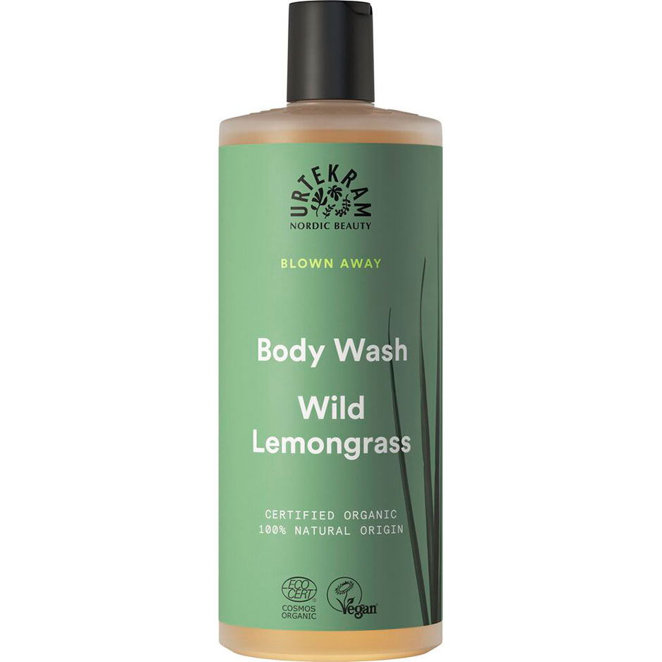 Wild Lemongrass Body Wash, 500 ml Urtekram Bad- & Dusjkrem Hudpleie - Kroppspleie - Dusj & Bad - Bad- & Dusjkrem