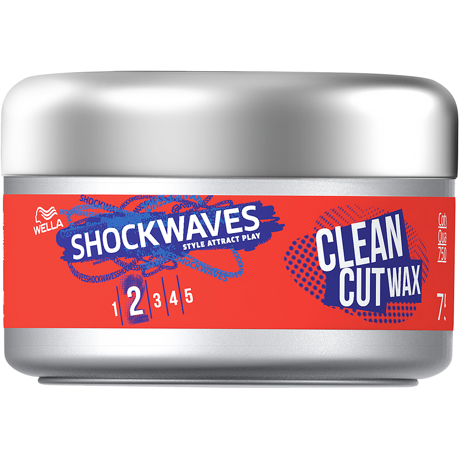 Bilde av Wella Shockwaves Styl Clean Cut Wax, 75 Ml Wella Styling Hårstyling