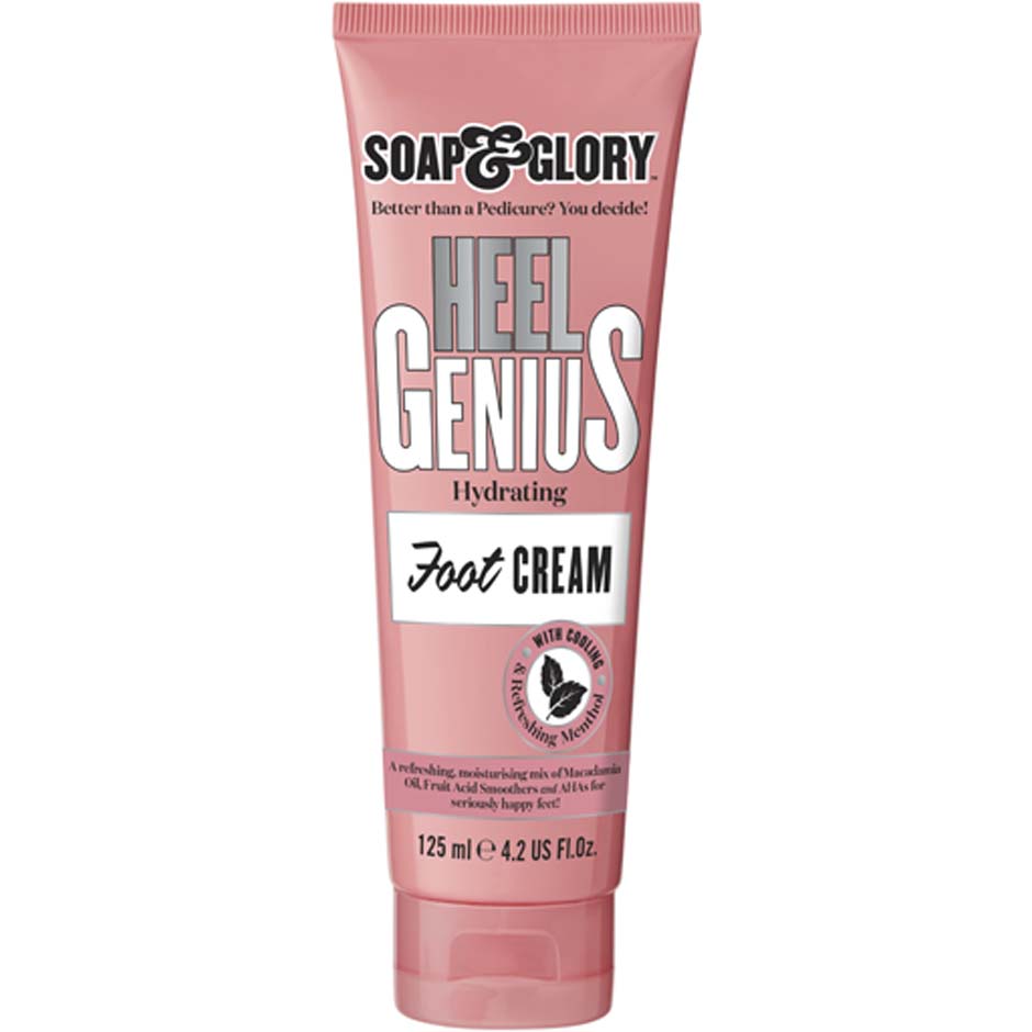 Heel Genius Foot Cream for Moisturising Rough Feet, 125 ml Soap & Glory Fotkrem test