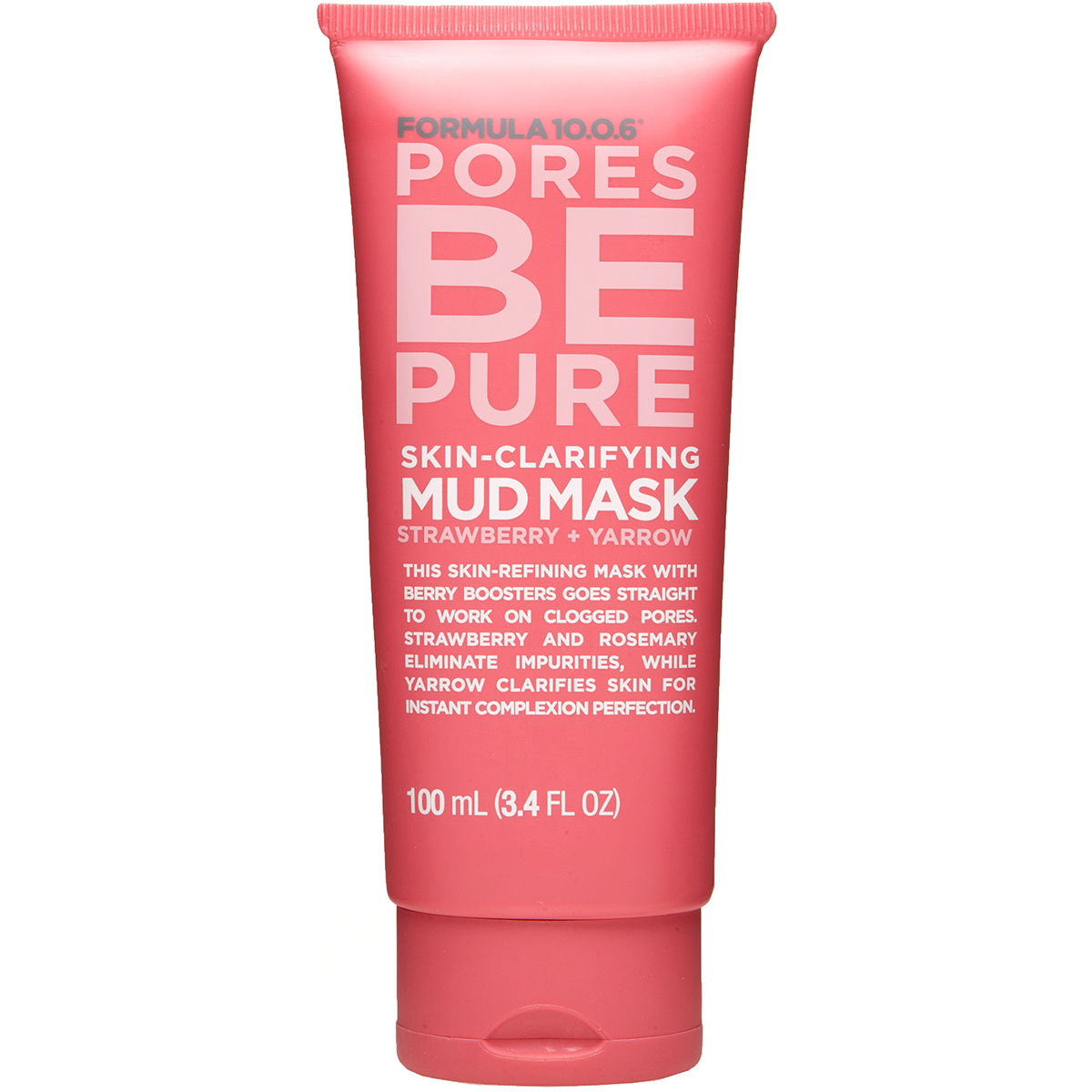 Bilde av Formula 10.0.6 Pores Be Pure Skin-clarifying Mud Mask, 100 Ml Formula 10.0.6 Ansiktsmaske