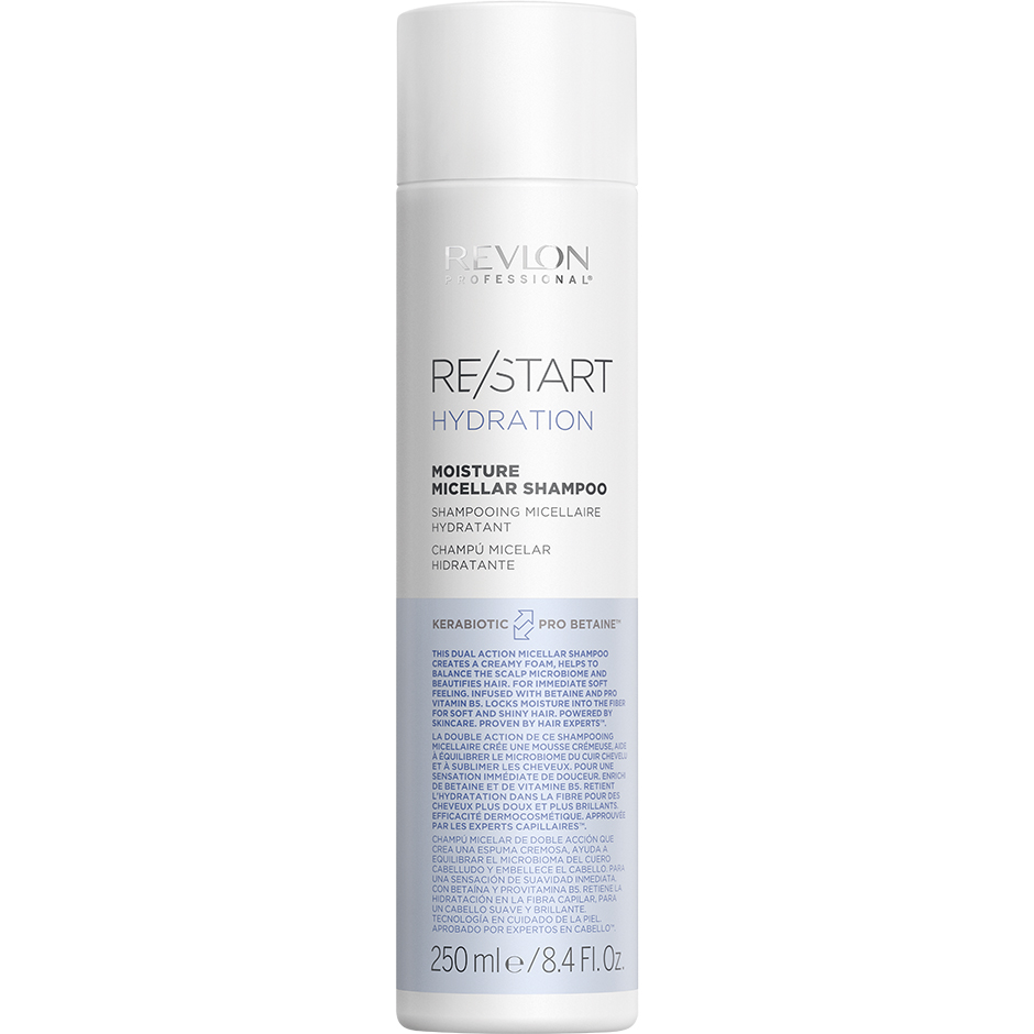 Restart Hydration Moisture Micellar Shampoo, 250 ml Revlon Professional Shampoo Hårpleie - Hårpleieprodukter - Shampoo