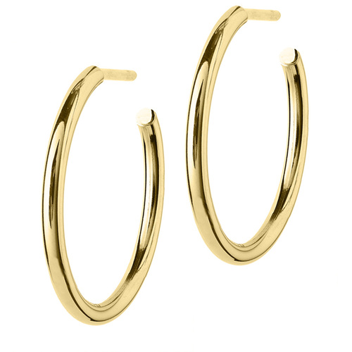 EDBLAD Hoops Earrings Gold Medium
