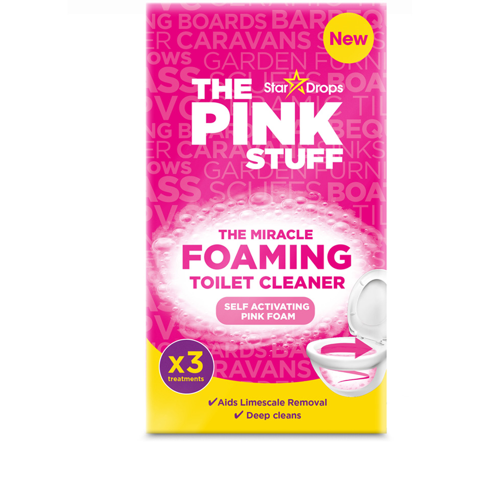 The Pink Stuff Miracle Foaming Toilet Cleaner, 300 g The Pink Stuff Vaskemiddel & Tøymykner Til Hjemmet - Rengjøring - Vaskemiddel & Tøymykner