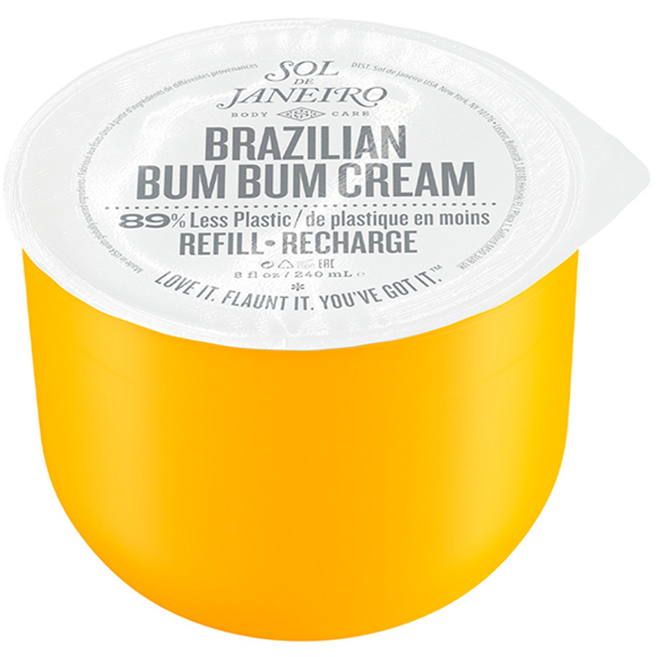 Brazilian Bum Bum Cream Refill, 240 ml Sol de Janeiro Kroppskremer Hudpleie - Kroppspleie - Kroppskremer