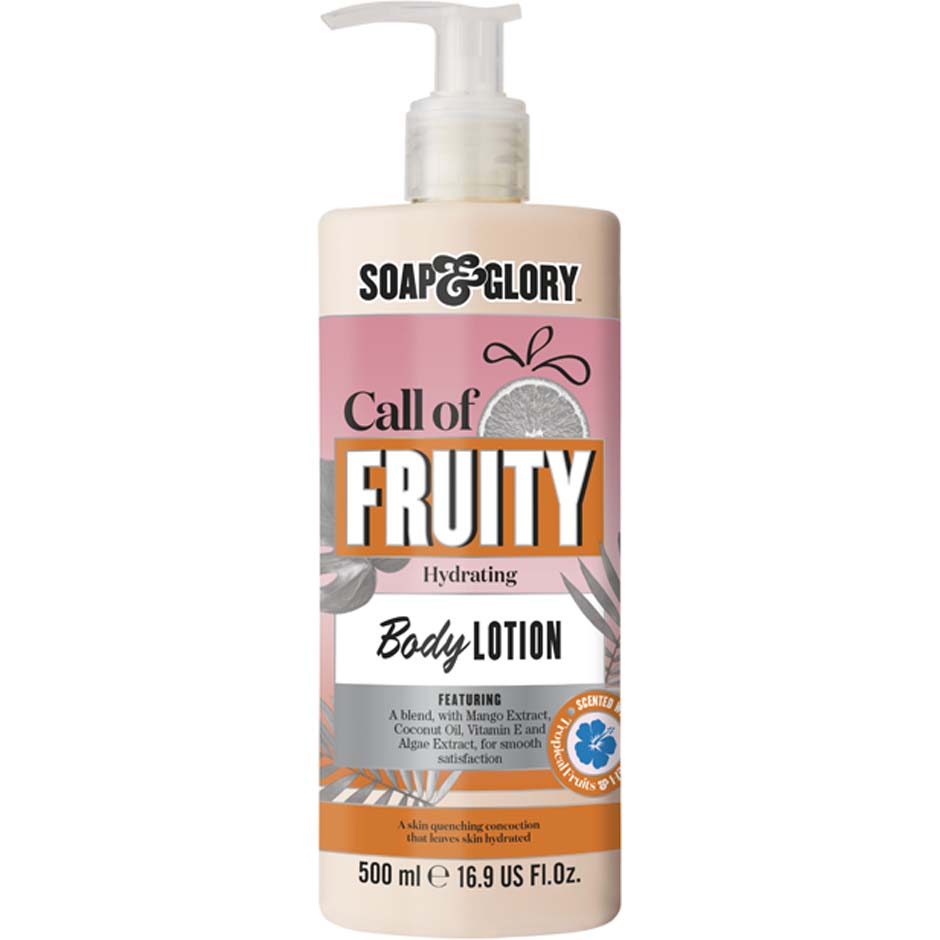 Call of Fruity Body Lotion for Softer and Smoother Skin, 500 ml Soap & Glory Body Cream Hudpleie - Kroppspleie - Kroppskremer - Body Cream