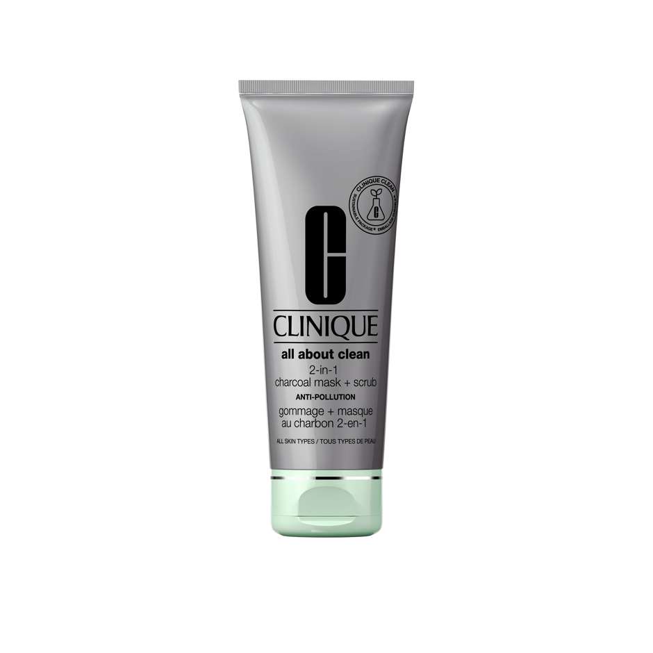 All About Clean Charcoal Mask+Scrub Anti-Pollution, 100 ml Clinique Ansiktsmaske