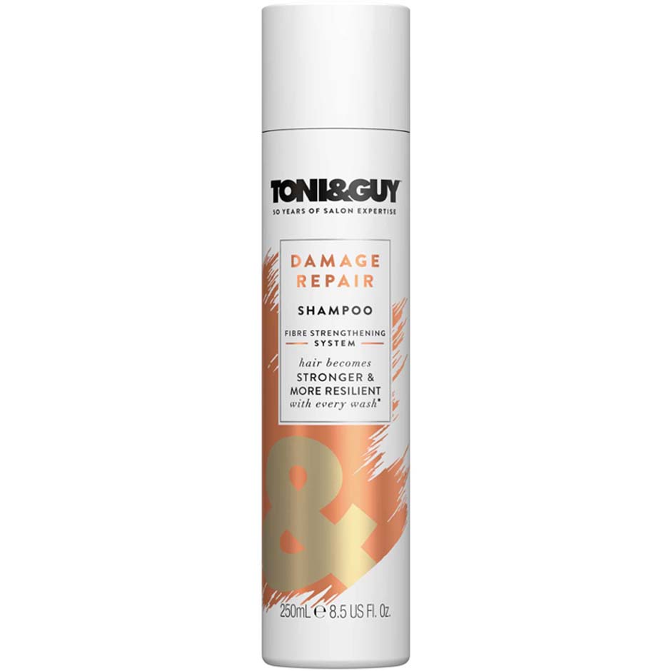 TONI&GUY Infinite Damage Repair Shampoo, 250 ml Toni&Guy Shampoo Hårpleie - Hårpleieprodukter - Shampoo
