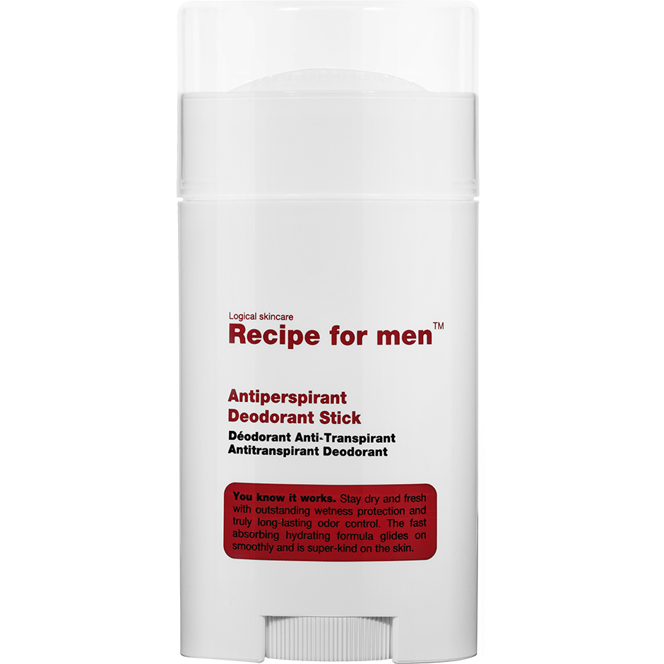 Antiperspirant Deodorant Stick, 50 ml Recipe for men Herredeodorant