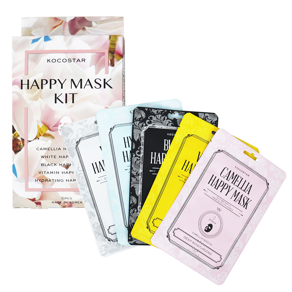 Bilde av Happy Mask Kit, 202 G Kocostar Ansiktsmaske